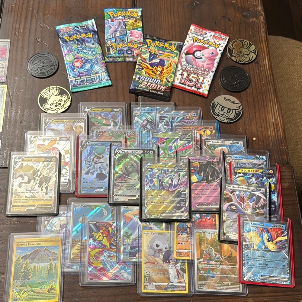 Pokémon TCG assorted bundle with Packs and Full Arts
